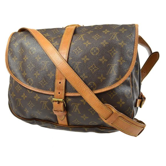 Auth Louis Vuitton Saumur 35 Crossbody #25472L52B - Picture 3 of 13